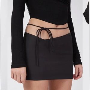 Lioness Diez Mini Skirt Licorice BRAND NEW